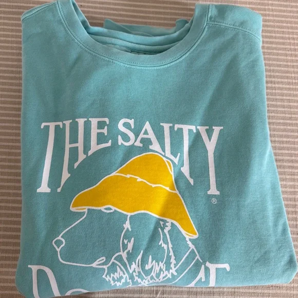 The Salty Dog turquoise crewmen’s medium - Picture 2 of 4